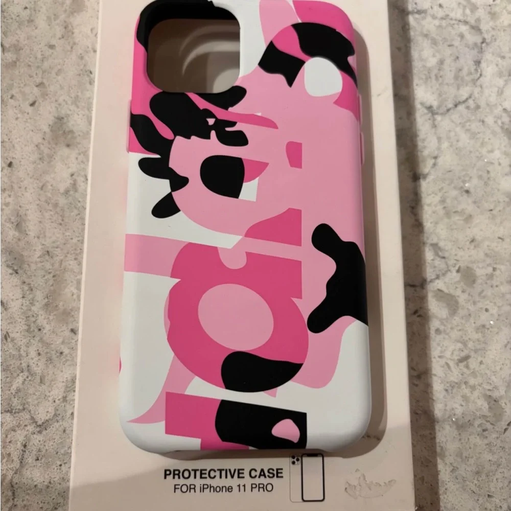 Supreme Pink Camo Protective Case for iPhone 11 Pro